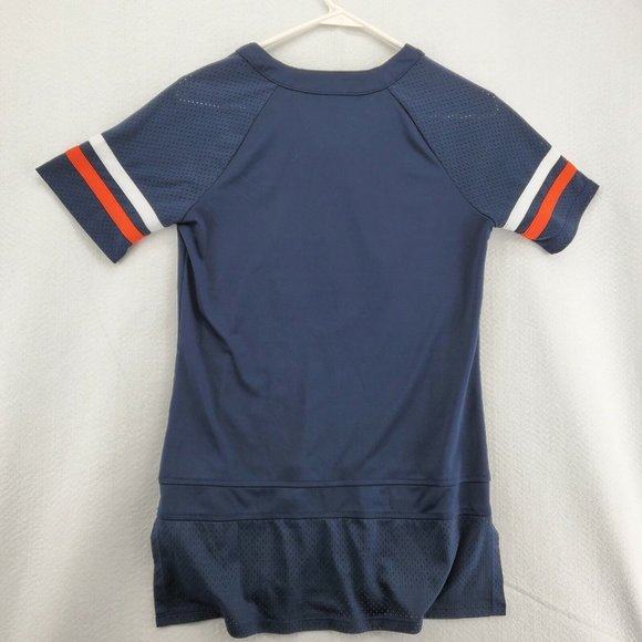 Chicago Bears Shirt Women's Laced up V-Neck Short Sleeve NFL Team Apparel Small - Picture 10 of 12